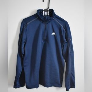 Adidas Fleece 1/4 Zip Sweatshirt, Size M